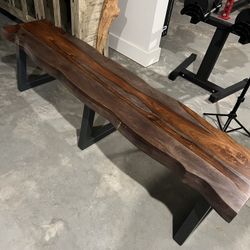 Wood Bench