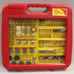 Storehouse 249 Piece Rotary Tool Accessory Set

