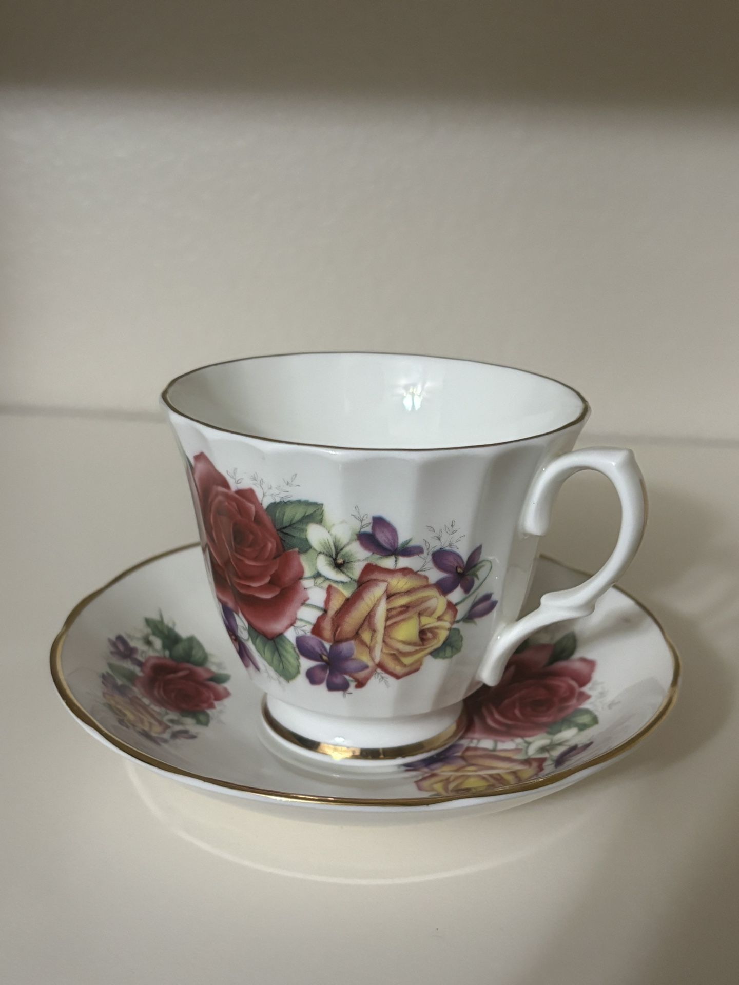 Bone China Teacup Set 