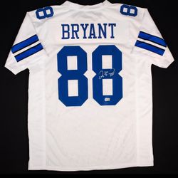 Dez Bryant Signed Dallas Cowboys Custom Jersey (Beckett Witness Certified)