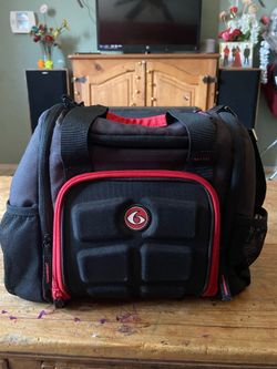 Black lunch box 6 pack