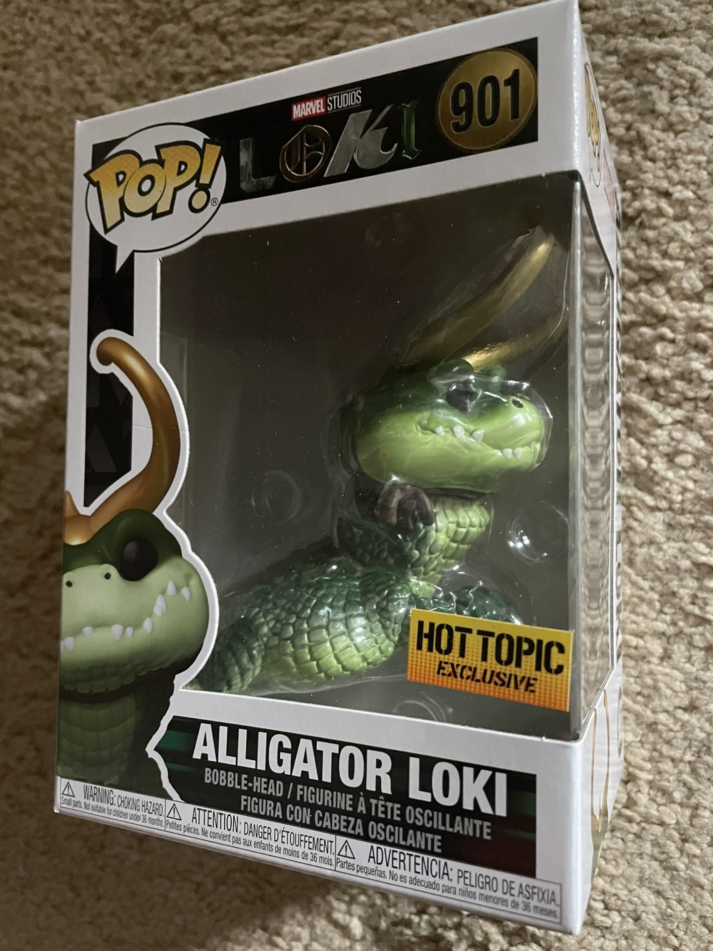 Funko Pop Exclusive Marvel Alligator Loki