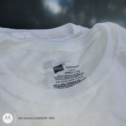 10 large whit tshirts