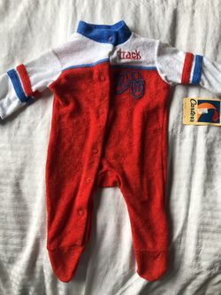 Vintage 80’s carters onesie new with tags
