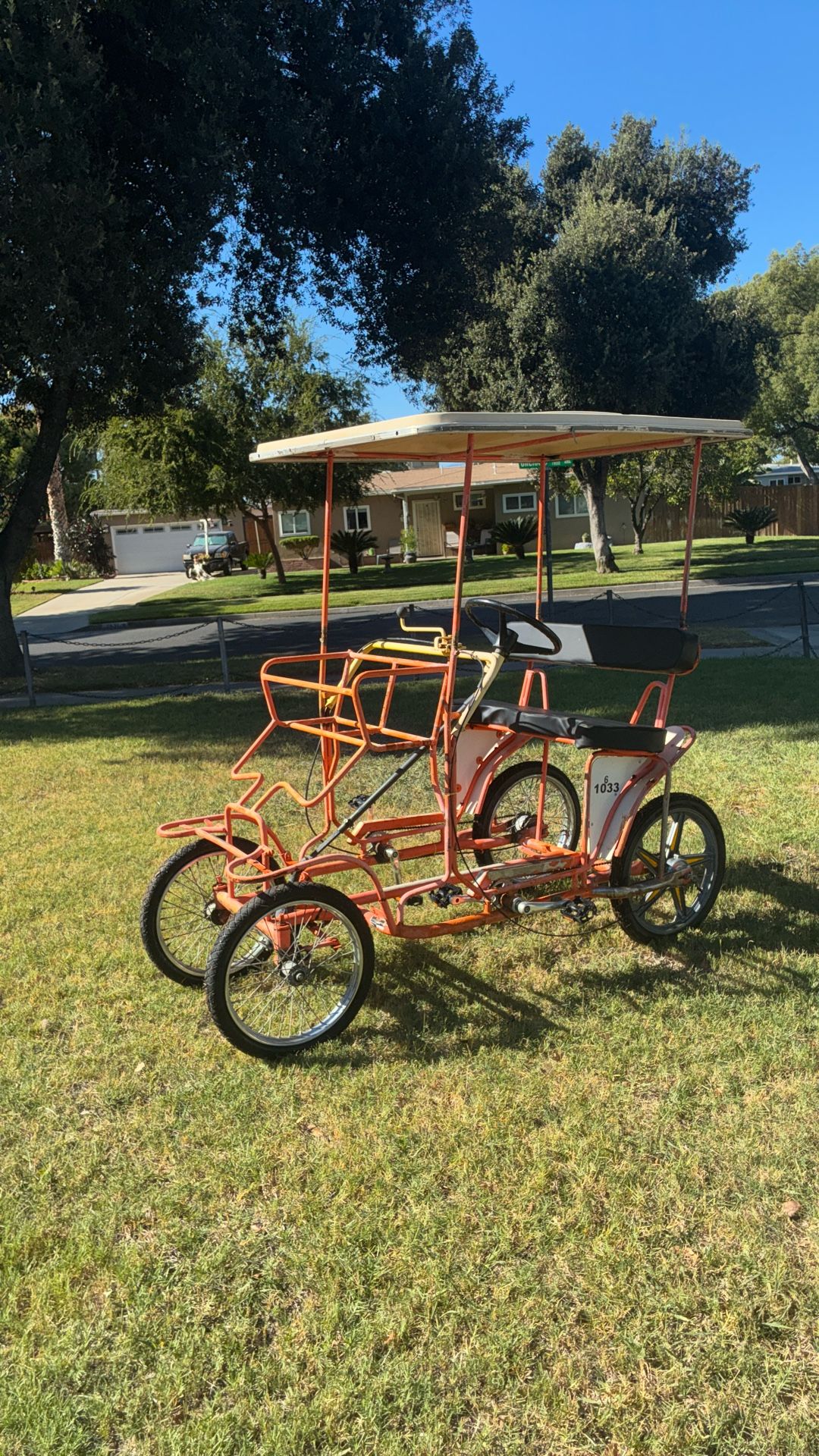 Surrey Quadricycle Bike