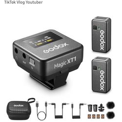 GODOX Magic XT1 Touchscreen Wireless Lavalier Microphone for Camera/Android/iPhone