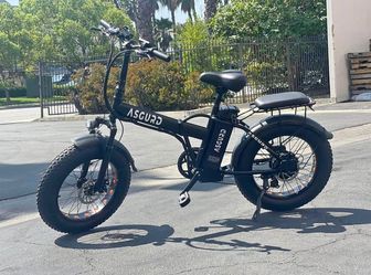 New electric folding bike