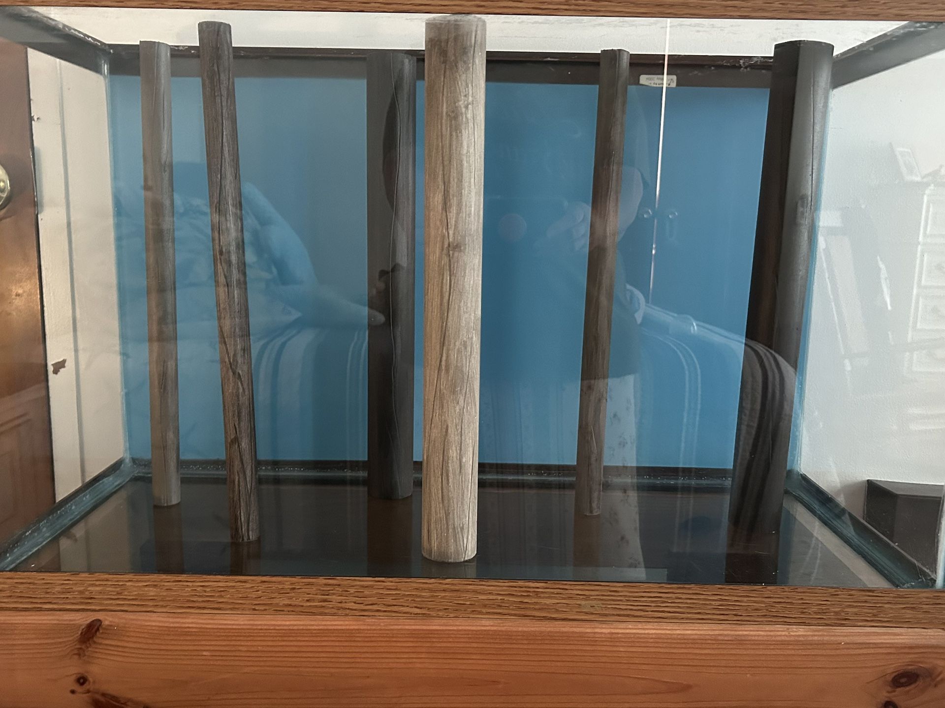 Standing Logs For Fish Aquarium