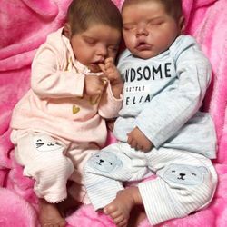 They are reborns . The are Twin A and B . 