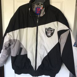 Vintage 1994 Raiders Pro Player Jacket Adult XL Sale/Trade
