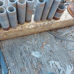 Steel Galvanized Nipples (PIPE) 1" Diameter-