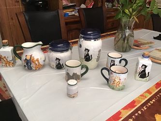 Set De Seramica De Decoracion