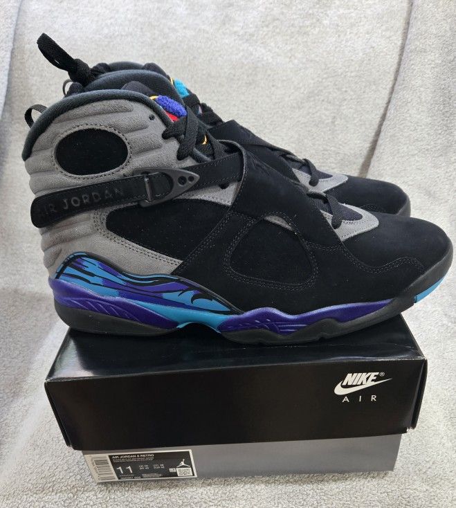 Jordan 8 Retro Aqua 2025 Size 11