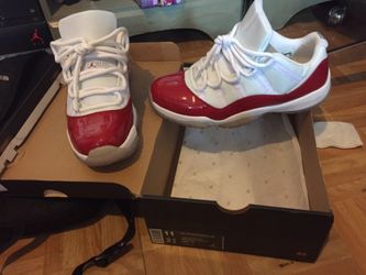 Cherry 11s size 11 vnds worn 3 times