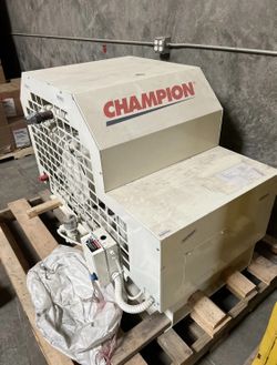CHAMPION OIL LESS AIR COMPRESSOR 15HP - Model 15WTS55 - Medical Grade