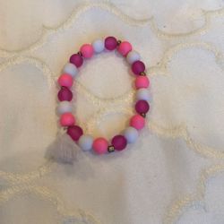 Colorful, Pink And Purple Bracelet