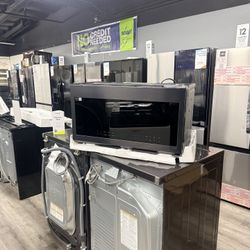 🔥Samsung Matte Black Over Range Microwave🔥