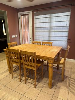 Breakfast table and chairs