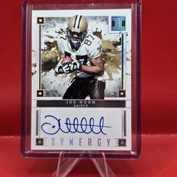 2025 Panini Impeccable Joe Horn Synergy Signatures - Bookend 50/50
