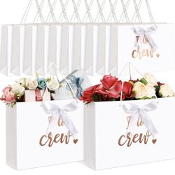 Wedding Gift Bags White
