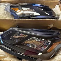 13-17 Chevy Traverse Headlights Faros Calaveras Micas Luces Lamps