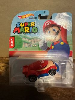 Hot Wheels Super Mario Character Car – Mario