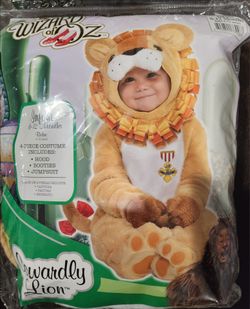 Lion infant costume