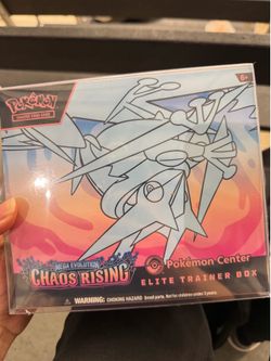 Chaos Rising Pokemon Center ETB