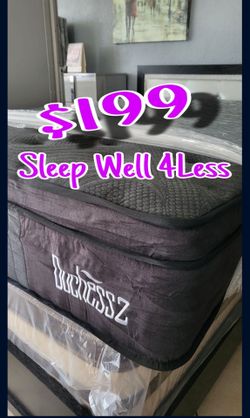 NEW QUEEN PILLOWTOP MATTRESS 14” LIMITED TIME‼️