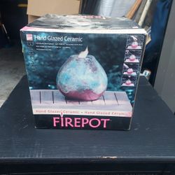 Hand Glazed Firepot