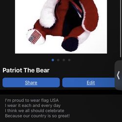 Patriot The Bear 2000