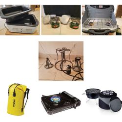 Camping Gear, Outdoor Equipment, Portable Stove, Propane Cook Top, Butane StoveTop Burner