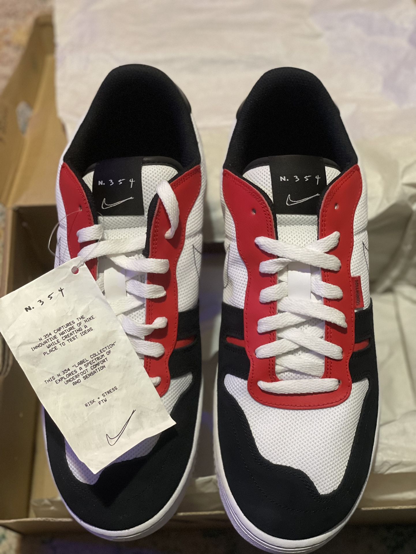 N online 354 label
