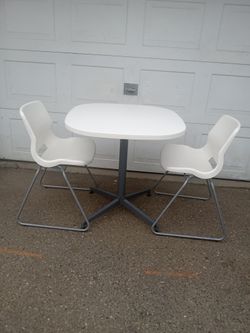 TABLE AND TWO CHAIRS