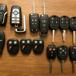 Keyless Fobs Available
