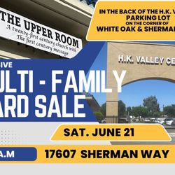Church parking lot Sale 