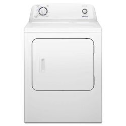 White electric dryer