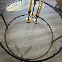 Round Glass Coffee Table