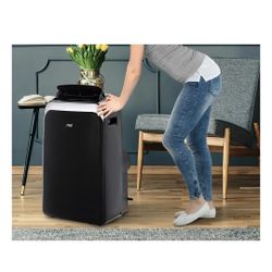 Arctic King 10,000 BTU (13,500 BTU ASHRAE) 115V Smart Portable Air Conditioner, Black, WPPD14HW9N