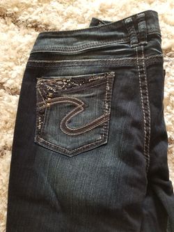 New dark wash Silver jeans