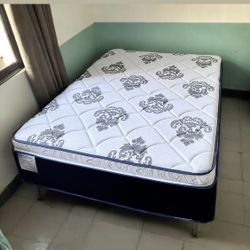 Full Size Mattress 14” Inches Pillow Top Deluxe Available In All Size New From Factory Delivery Available