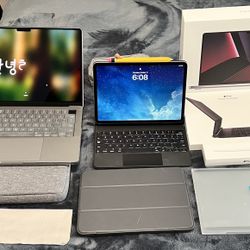 Macbook Pro 14 M2 and iPad Pro 11 inch Bundle