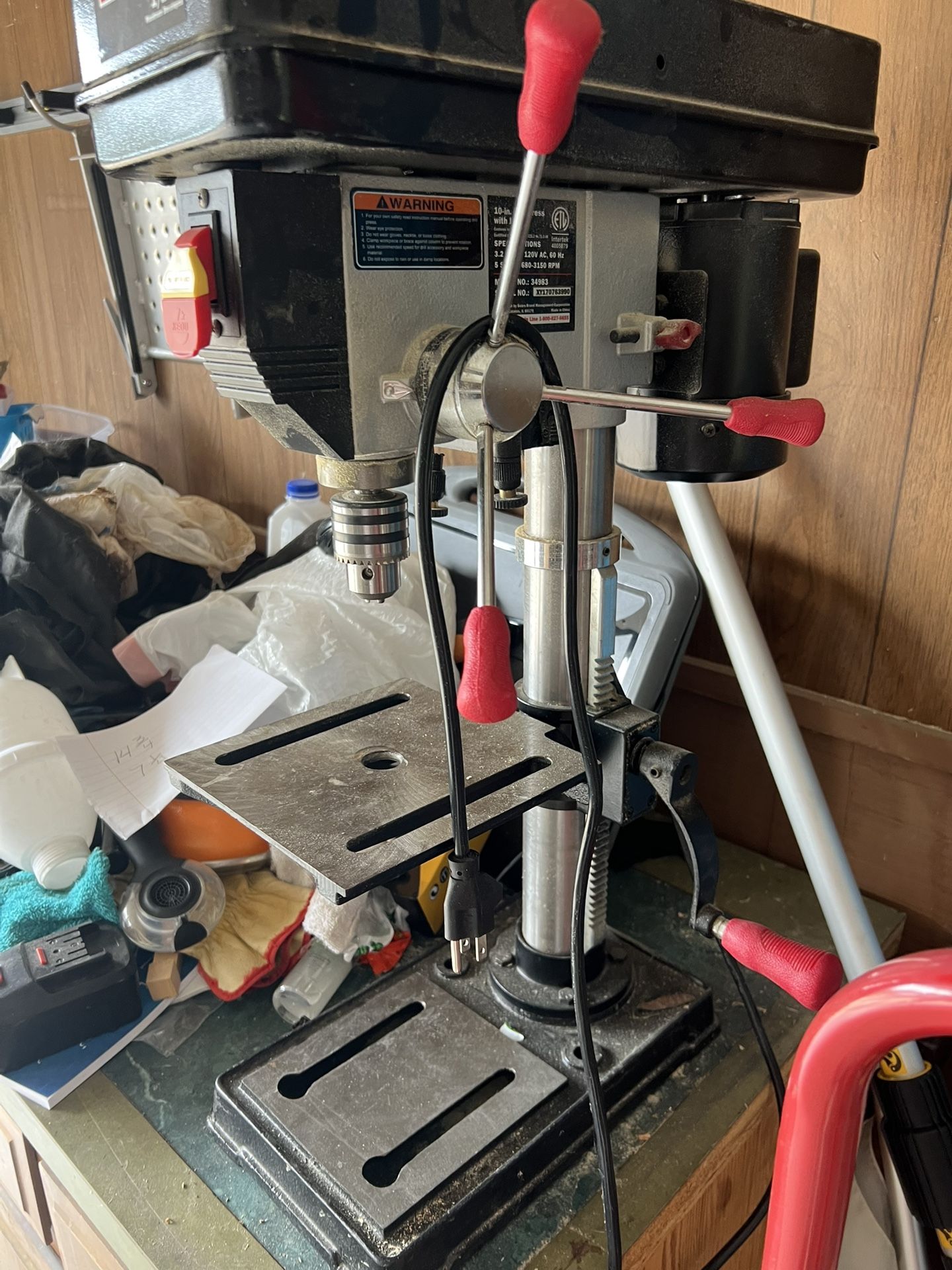 Craftsman 10 Inch Drill Press With Laser