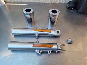 Fork slider chrome for harley davidson $140