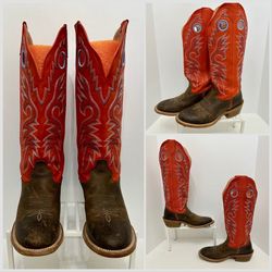 Tony Lama Scarlett Buckaroo Cowboy Boots Size 7B