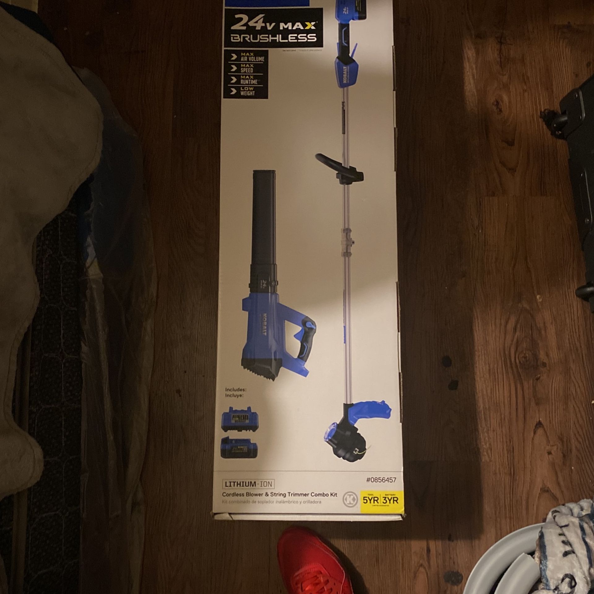 kobalt weed eater and leaf blower