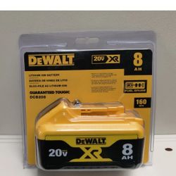 De WALT 8 AH Battery Brand New....