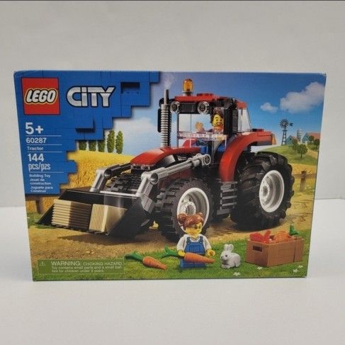 Lego City 60287 Tractor Building Set 144 Pcs Brand New! Retired