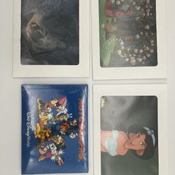 Walt Disney World Official Autograph Book- Brand New Sealed + 3 Disney Movie Club Art Cards