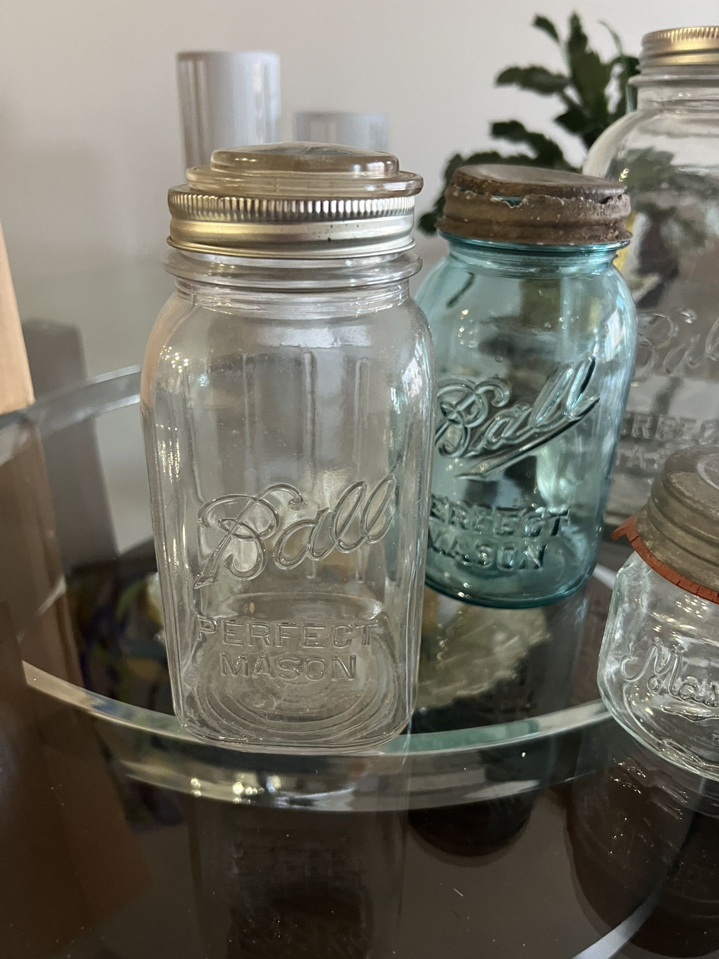 Antique Mason Jars